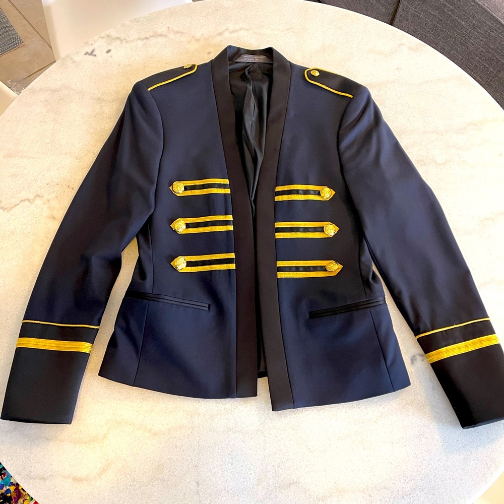 Zara Men’s Jacket/Blazer w/ gold button detailing
